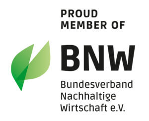Proud Member of Bundesverband Nachhaltige Wirtschaft e.V.
